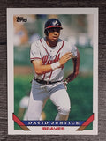 1993 Topps #170 David Justice