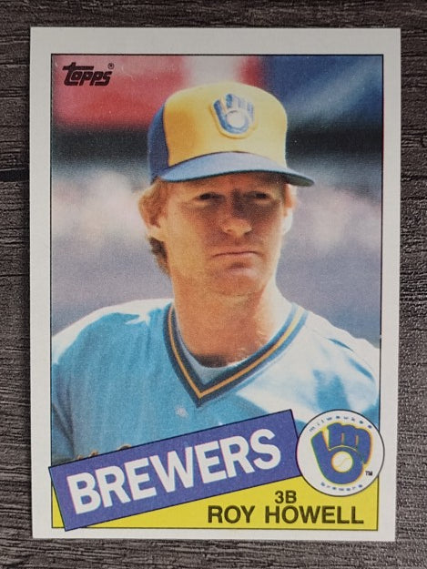 1985 Topps #372 Roy Howell