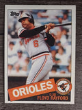1985 Topps #341 Floyd Rayford