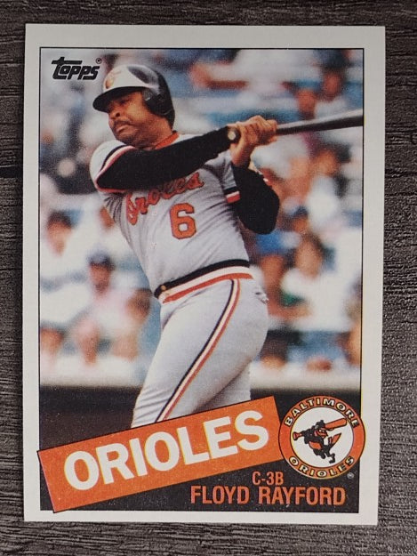 1985 Topps #341 Floyd Rayford