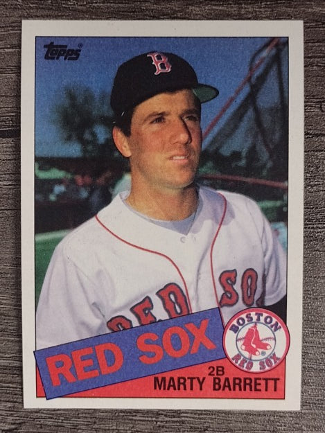 1985 Topps #298 Marty Barrett