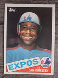 1985 Topps #285 Dan Driessen