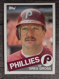 1985 Topps #117 Greg Gross