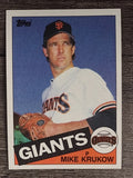 1985 Topps #74 Mike Krukow