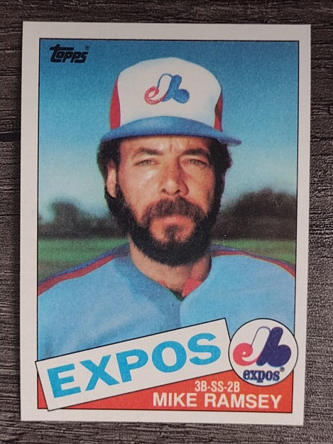 1985 Topps #62 Mike Ramsey