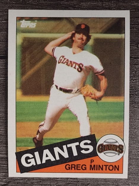 1985 Topps #45 Greg Minton