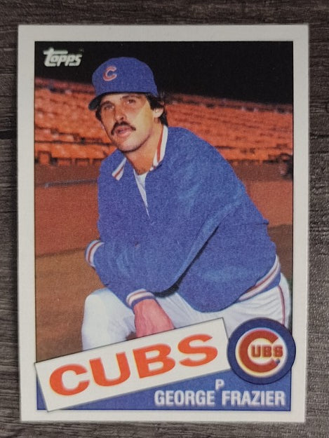 1985 Topps #19 George Frazier