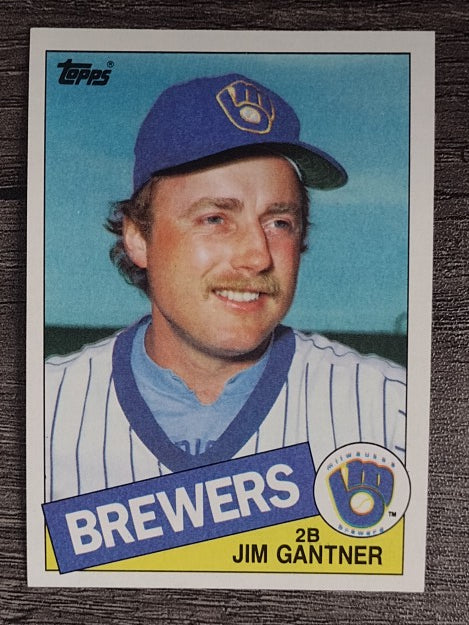 1985 Topps #781 Jim Gantner