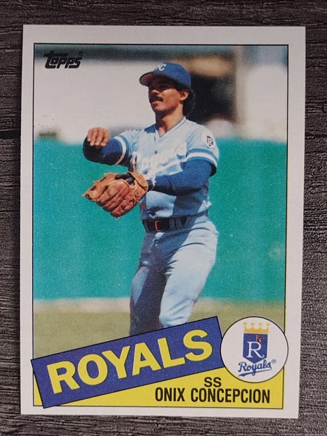 1985 Topps #697 Onix Concepcion