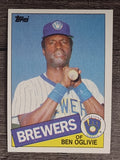 1985 Topps #681 Ben Oglivie
