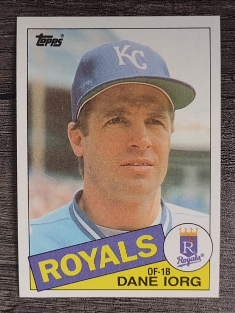 1985 Topps #671 Dane Iorg