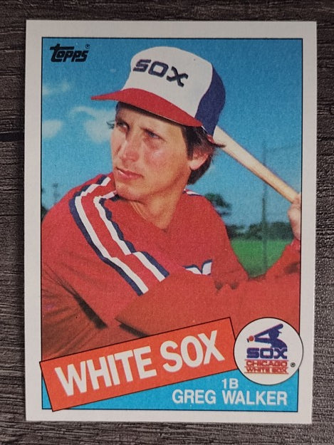 1985 Topps #623 Greg Walker