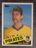 1985 Topps #641 Rod Scurry