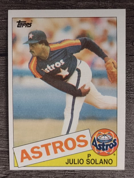 1985 Topps #353 Julio Solano