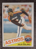 1985 Topps #353 Julio Solano