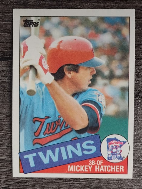 1985 Topps #18 Mickey Hatcher