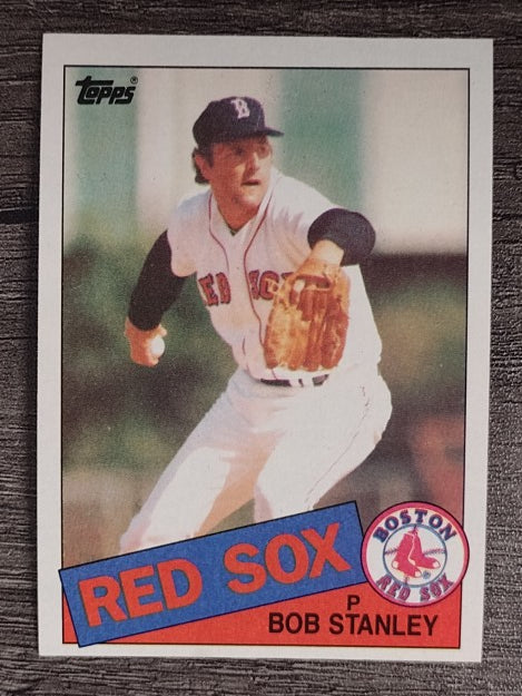 1985 Topps #555 Bob Stanley