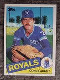 1985 Topps #542 Don Slaught