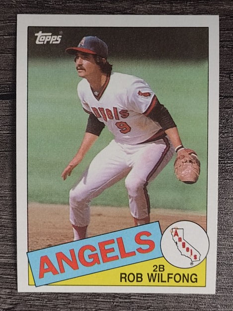 1985 Topps #524 Rob Wilfong