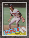 1985 Topps #524 Rob Wilfong