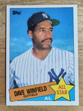 1985 Topps #705 Dave Winfield AS
