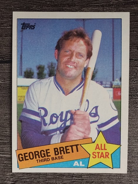 1985 Topps #703 George Brett AS