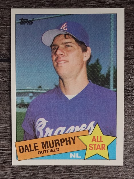 1985 Topps #716 Dale Murphy AS