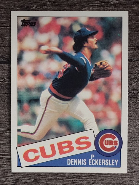 1985 Topps #163 Dennis Eckersley