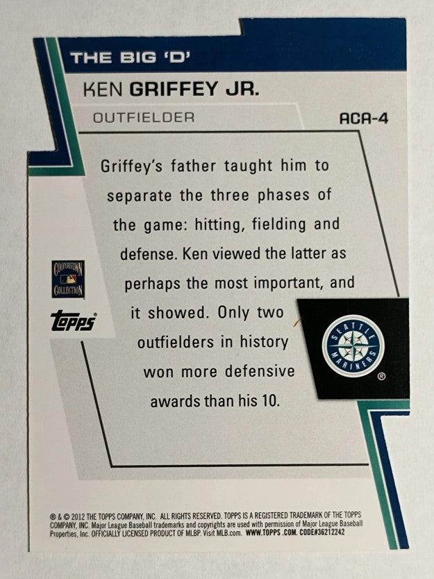 2012 Topps A Cut Above #ACA4 Ken Griffey Jr.