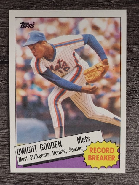 1985 Topps #3 Dwight Gooden RB