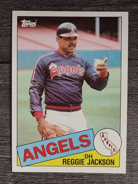 1985 Topps #200 Reggie Jackson