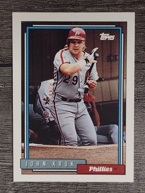 1992 Topps #30 John Kruk