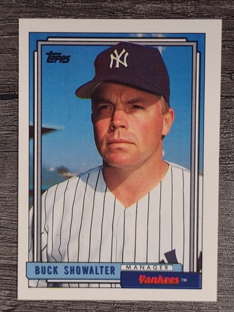 1992 Topps #201 Buck Showalter MG RC