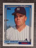 1992 Topps #201 Buck Showalter MG RC
