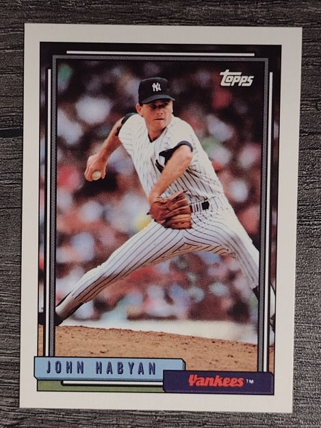 1992 Topps #698 John Habyan