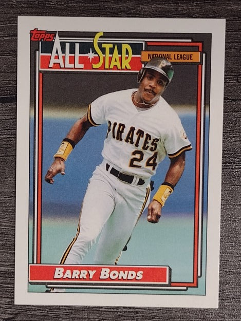 1992 Topps #390 Barry Bonds AS