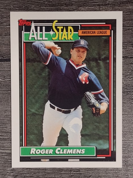 1992 Topps #405 Roger Clemens AS