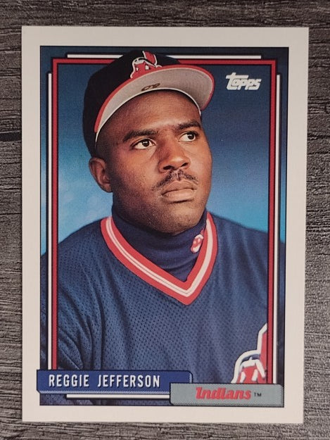 1992 Topps #93 Reggie Jefferson
