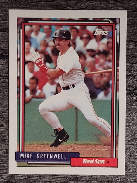 1992 Topps #113 Mike Greenwell