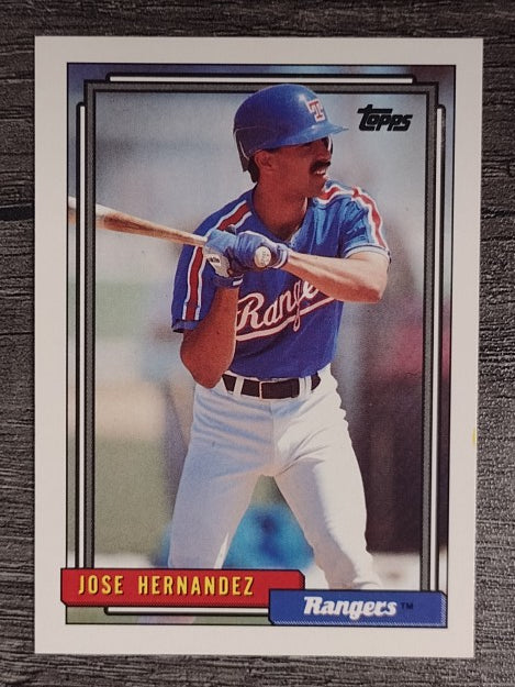 1992 Topps #237 Jose Hernandez RC