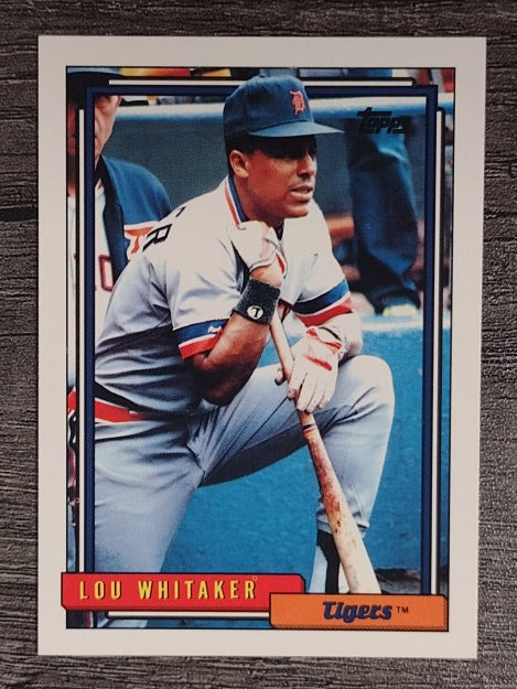 1992 Topps #570 Lou Whitaker