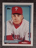 1992 Topps Traded #100T Curt Schilling