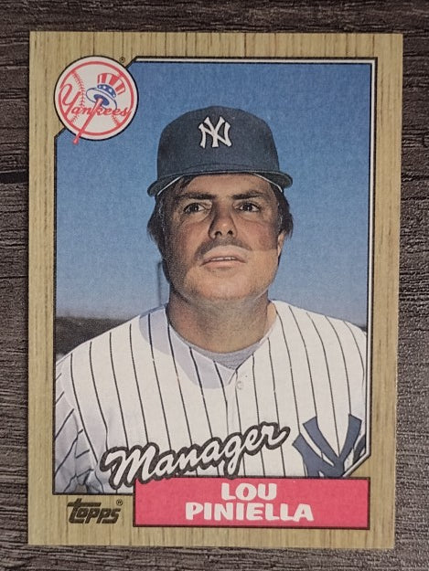1987 Topps #168 Lou Piniella MG