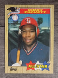 1987 Topps #611 Kirby Puckett AS