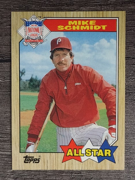 1987 Topps #597 Mike Schmidt AS