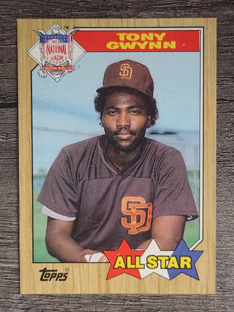 1987 Topps #599 Tony Gwynn AS