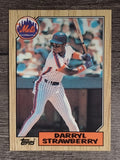1987 Topps #460 Darryl Strawberry
