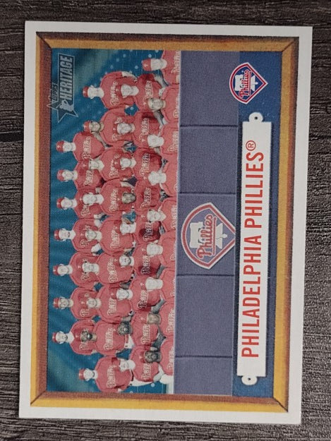 2006 Topps Heritage #214 Philadelphia Phillies TC