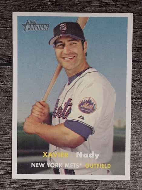 2006 Topps Heritage #473 Xavier Nady