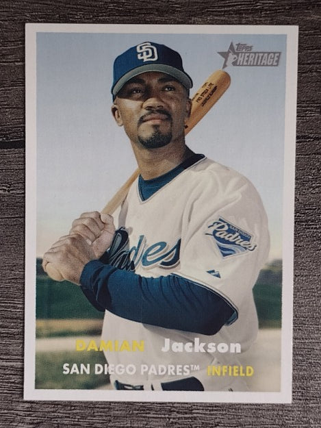 2006 Topps Heritage #220 Damian Jackson